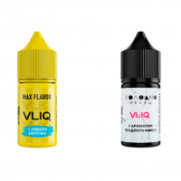 Жидкость VLIQ Loot ICE Salt - peach passion fruit (лед персиковая маракуйя) 27 мл (0 мг)