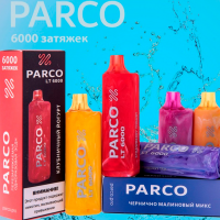 Одноразовая электронная сигарета Parco LT6000 Turbo - Спелая дыня
