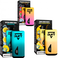 (М) Одноразовая электронная сигарета Duft 10000 - Orange Kumquat Pulp (Апельсин Кумкват)
