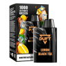(М) Одноразовая электронная сигарета Duft 1000 - Lemon Black Tea (Черный чай с лимоном)