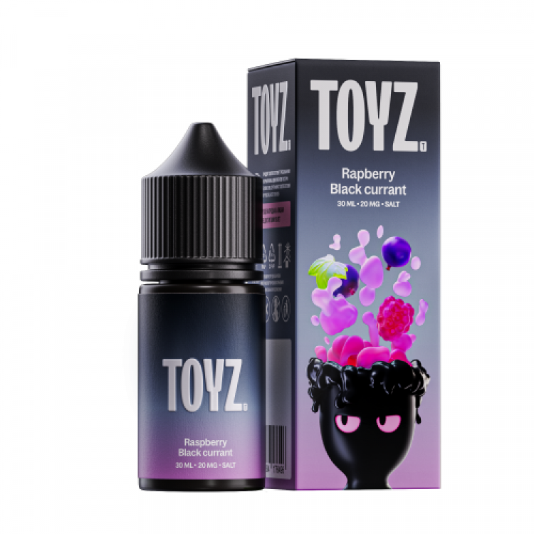Жидкость TOYZ Salt - Raspberry blackcurrant (Малина, Черная смородина) 30 мл (20 мг)