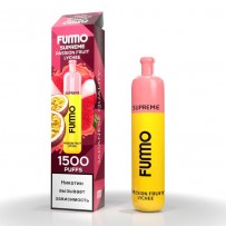 Одноразовая электронная сигарета FUMMO SUPREME 1500 - Passionfruit Lychee