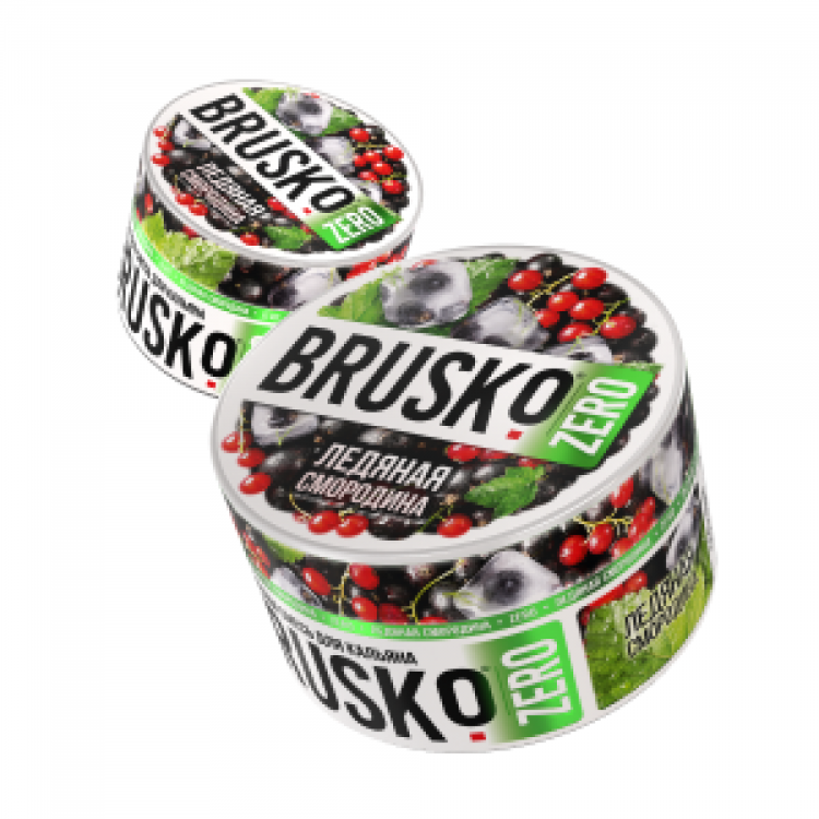 Бестабачная смесь BRUSKO Zero - Ледяная Смородина 50 гр