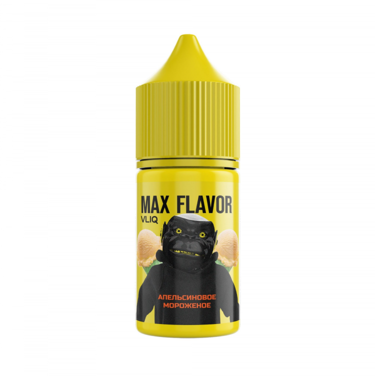 Жидкость VLIQ Max Flavor Salt - Апельсиновое мороженое 27 мл (0 мг)