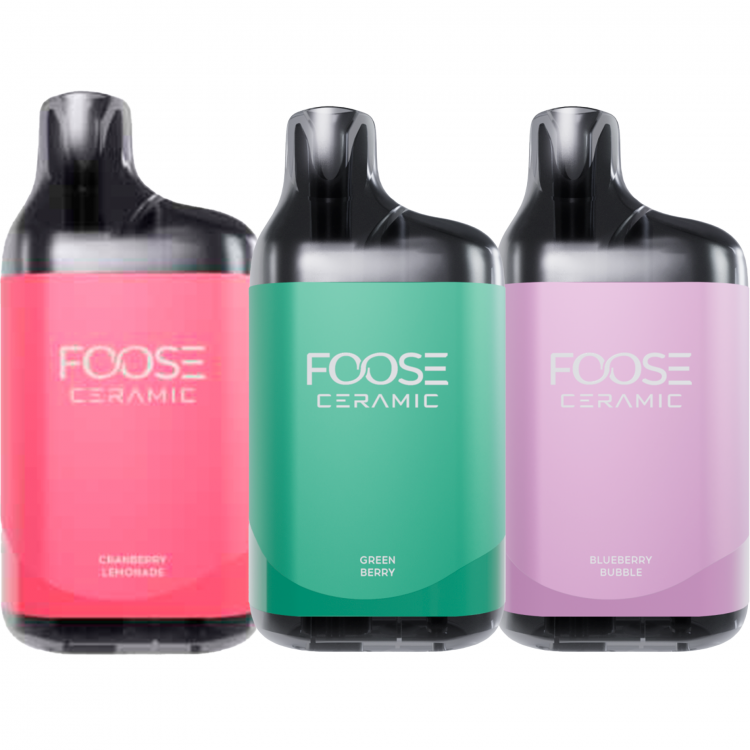(М) Одноразовая электронная сигарета Foose Ceramic 7000 - Алое Виноград