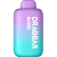 Одноразовая электронная сигарета Dragbar B6000 - Blueberry Raz Lemon