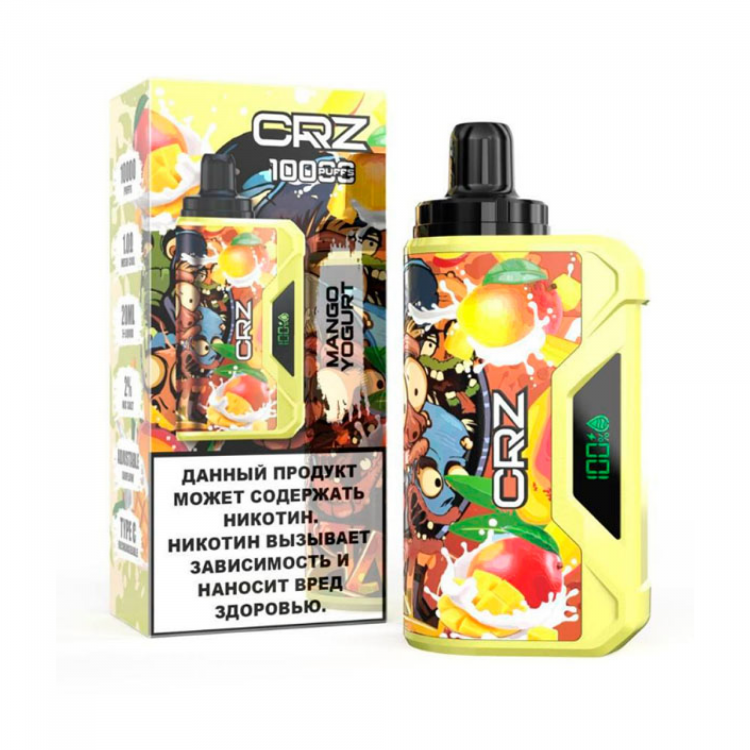 Одноразовая электронная сигарета Crazy 10000 - Mango Yogutr