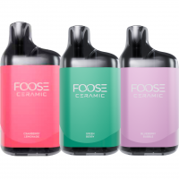 (М) Одноразовая электронная сигарета Foose Ceramic 7000 - Клюквенный Лимонад