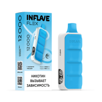 (М) Одноразовая электронная сигарета Inflave Flex 12000 - Чистый