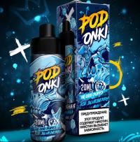 Одноразовая электронная сигарета PODONKI (10000) - Ice Blueberry (Ледяная черника) Одноразовая электронная сигарета PODONKI (10000) - Ice Blueberry (Ледяная черника)