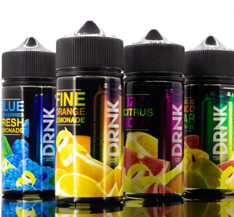 Жидкость DRNK Salt - Sweet Strawberries and Sour Lemon 30 мл (20 мг)