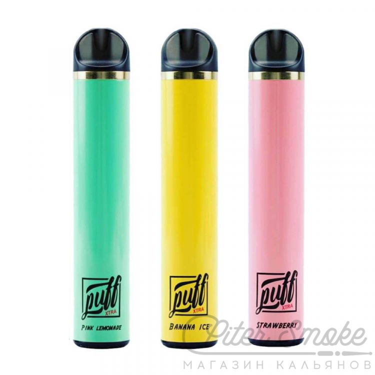 Одноразовая электронная сигарета PUFF BAR Extra - Watermelon Bubble Gum