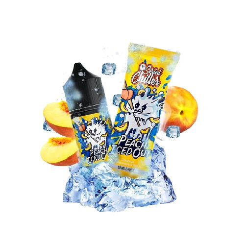 Жидкость Chiller Salt - Peach Iced Out 30 мл (20 мг)