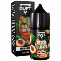 Жидкость DUFT ICED LINE Salt - PEACH ICED TEA (Освежающий персиковый чай) 30 мл (20 мг)