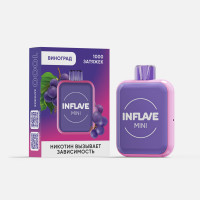(М) Одноразовая электронная сигарета Inflave Mini 1000 - Виноград